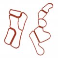 Secosautoparts 2721840080 Engine Oil Filter Housing Cooler Gasket 2721840280 Compatible With Mercedes M272 W204 W221