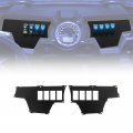 Dash Switch Panel 8 Plate For Polaris Rzr Xp 1000 900 Set Of 2 Black Powdercoated 
