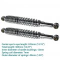 Gxywady Motorcycle Shock Absorber Chrome Shocks Eye To 335mm Replacement For Honda S65 Cl70 Ct70 Xl75 Cl90 Ct90 Cm90 S90 Cm91