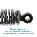 Gxywady Motorcycle Shock Absorber Chrome Shocks Eye To 335mm Replacement For Honda S65 Cl70 Ct70 Xl75 Cl90 Ct90 Cm90 S90 Cm91