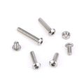 180 Piece M4 Stainless Steel Hex Socket Button Head Cap Bolts And Nuts Assortment Kit 304 Round Screws With Storage Case 