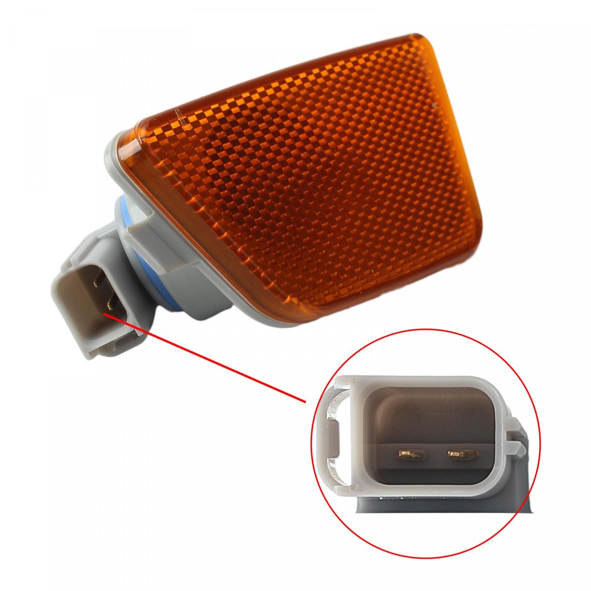 Front Bumper Reflector Side Marker Light Assembly R L Fits For Chevy Cruze 2011-2015