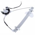 A-premium Electric Power Window Regulator With Motor Compatible Mitsubishi Mirage 1997-2002 Coupe Front Left And Right 2-pc Set
