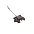 Multi Purpose Wire Connector For Buick Cascada 2016 Way Female Compartment Courtesy Light Male Pin Terminal Rectangular 2 Black 