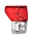 Left Driver Side Tail Light Assembly For Toyota Tundra 2007 2013 Red Clear Rear Lamp Fits Regular Extra And Crew Cab To2800183 