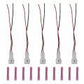 5x Wire Harnesses Replacement 23cm 12v Harness Pigtail Kit For Yamaha 2021 Wolverine Rmax2 Rmax4 Repl B4j-h25b0-v0-00 