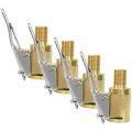 4x Tire Air Chuck With Clip Adapter Used For Inflation Of Car Truck Motorcycle Electric Vehicle 
