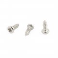 Uxcell 100pcs M2 X 6mm Stainless Steel Phillips Pan Round Head Self Tapping Screws