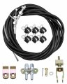 330-9371 Parking Brake Cable Kit Fit For Wilwood 110 Longs With A 97 Sheath Universal Emergency Cable Repair