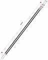 330-9371 Parking Brake Cable Kit Fit For Wilwood 110 Longs With A 97 Sheath Universal Emergency Cable Repair