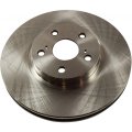 Brake Disc For Toyota Corolla 2003 To 2008 Front Driver Or Passenger Side Single Plain Surface Rotor 