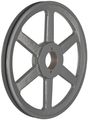 Tb Woods Ak104 Fhp Qt Bushed V-belt Sheave A Belt Section 1 Groove Bushing Required Cast Iron 10 25 Od 2440 Max Rpm 
