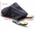 Cicitree Universal Trailerable Waterproof Anti-uv Outdoor Ski Snowmobile Sled Cover