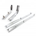 Newsmarts 4 Pcs Trunk Saddlebag Moulding Fit For Honda Goldwing Gl1800 2001 2002 2003 2004 2005 2006 2007 2008 2009 2010 2011