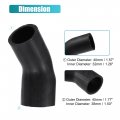 Uxcell Engine Coolant Hose Kit For Bmw E82 E90 E91 E92 E93 No 11537516414 11537534880 11517514942 Black