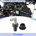 Uxcell Pcv Valve Grommet Kit Exhaust Positive Crankcase Ventilation Fittings For Toyota Camry 1991-2011 4runner No 1220462010