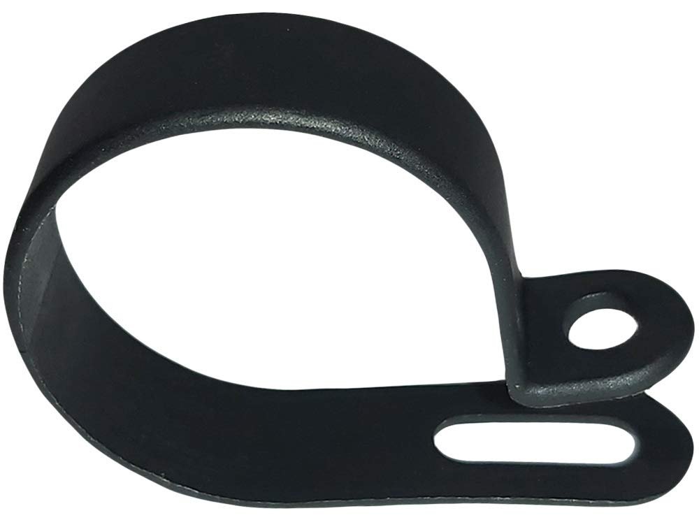 1 25 Electriduct Heavy Duty Nylon Cable Clamps Mouting Wire Clips 10pcs Black