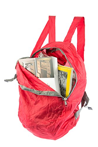 Se Bg-bbp102r Collapsible Day Pack Red