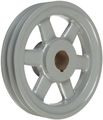 Tb Woods 2ak741316 Fhp Bored-to-size V-belt Sheave A Belt Section 2 Grooves 1-1 5 Bore Cast Iron 7 25 Od 3450 Max Rpm 