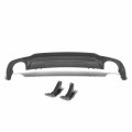 Mb1115103 Factory Style Rear Lower Bumper Valance Air Deflector With Sport Package Compatible Mercedes-benz C350 4-door Sedan