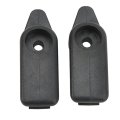 Sun Visor Bracket Pair Car Clip Holder Abs Black 10411051 Replacement For C5 1997a 2004 