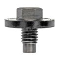 Ford E-450 Econoline Super Duty 2000 2001 2002 Transmission Drain Plug Steel Black Color Gasket Or Seal Excluded 