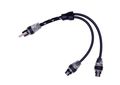 Rockford Premium Y-adapter 1male To 2f 