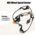 Uxcell 2pcs No 57455s5d013 57450s5d013 Abs Wheel Speed Sensor Front Left Right For Honda Civic Vii Ep3 2001-2005
