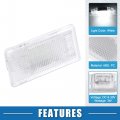 A Absopro Car 6500k Led Luggage Trunk Lamp Interior Dome Light 63316962039 3528smd For Bmw 328i 335i E90 2007-2012 Abs Clear