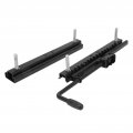 Wooxgehm 2pcs Seat Slider Track Strong Strength Adjustable High Accuracy Reliability Sliding Fit For Go Kart Four Wheel Off