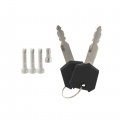 Wflnhb Ignition Switch Lock Set Gas Cap With Key Replacement For Yamaha Fjr1300 Yzf R1 R6 2003-2015