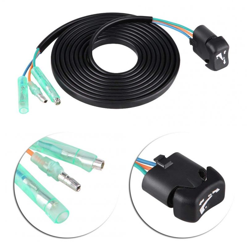Trim Switch 704-82563-41-00 Outboard Control Tilt Trim 704 Single Engine Handle