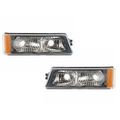 Headlightsdepot Signal Lights For Chevrolet Avalanche 1500 2500 Without Body Cladding Silverado Hd 3500 Includes Left Driver 
