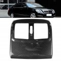 Replacement For E Class W212 2012-2015 Rear Air Vent Switch Sticker Qiilu Carbon Fiber Wind Outlet Frame Trim Cover Interior