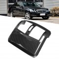 Replacement For E Class W212 2012-2015 Rear Air Vent Switch Sticker Qiilu Carbon Fiber Wind Outlet Frame Trim Cover Interior