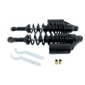 13 5in 340mm Motorcycle Rear Shock Absorbers Black Replacement For Most 150cc-750cc Dirt Bike Atv Quad 