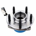 Factory Style Front Rear Wheel Bearing Hub Assembly With Abs Sensor Cable And Plug Compatible Buick Cadillac Chevy Oldsmobile