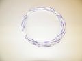 18 Ga Awg White Violet Striped Automotive General Purpose Gxl Wire 94 O D 25 Superior Abrasion Resistance High Heat Resist 