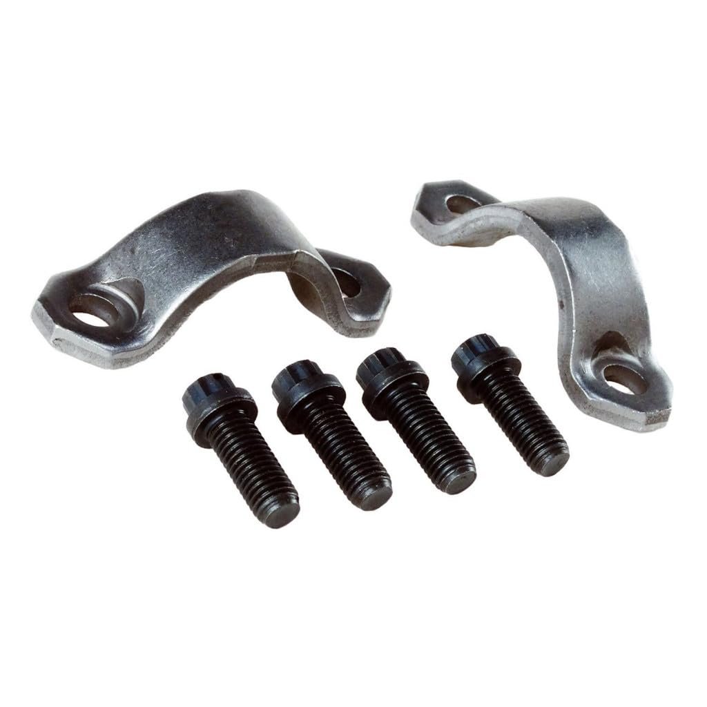Universal Joint Strap Kit For Jeep Comanche 1990 1991 1992 Front And Rear Steel Unpainted With 12 Point Bolts Crown Automotive