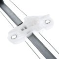 A-premium Electric Power Window Regulator With 2-pin Motor Replacement For Honda Civic 2012-2015 Sedan Body Style Only Rear