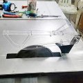 Stand Table Saw Protective Cover Universal Anti Dust Case Clear Plastic Guard With Dispensing Knife For 7-12 Inch Other Saws