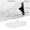 Stand Table Saw Protective Cover Universal Anti Dust Case Clear Plastic Guard With Dispensing Knife For 7-12 Inch Other Saws