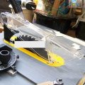 Stand Table Saw Protective Cover Universal Anti Dust Case Clear Plastic Guard With Dispensing Knife For 7-12 Inch Other Saws