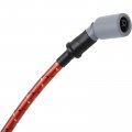 Dragon Fire Performance Direct Fit Red Classic Vintage Cloth Braided Spark Plug Wire Set Compatible With 1999-2019 Buick