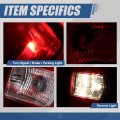 Auto Dynasty Factory Style Rear Tail Lights Brake Lamps Compatible With Silverado Sierra 1500 2500hd 3500hd 2007-2014 Driver