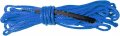 Superatv 50 Ft Synthetic Winch Rope Replacement For 4500 5000 Or 6000 Lb Orange 