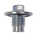 Engine Oil Drain Plug For Chevy Sonic 2012 To 2020 Steel Silver 5 8 Bolt Grade Conventional Method Replacement 55568037 
