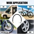 1 Set 35cm 13 78 Tire Valve Connect Pipe Air Chuck Inflator Compressor Pump Extension Hose With Deflatable Connector