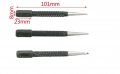 Chiloskit 3pcs 4 Alloy Steel Center Punch Set Metal Wood Diy Tool Marker For Proofing Hole