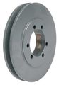 Tb Woods 3v451 Narrow V-belt Sheave 3v Belt Section 1 Groove Sh Bushing Required Cast Iron 4 50 Od 